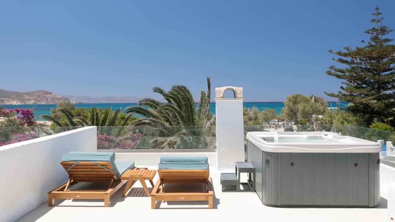Alkyoni Beach Hotel Naxos City 외부 사진