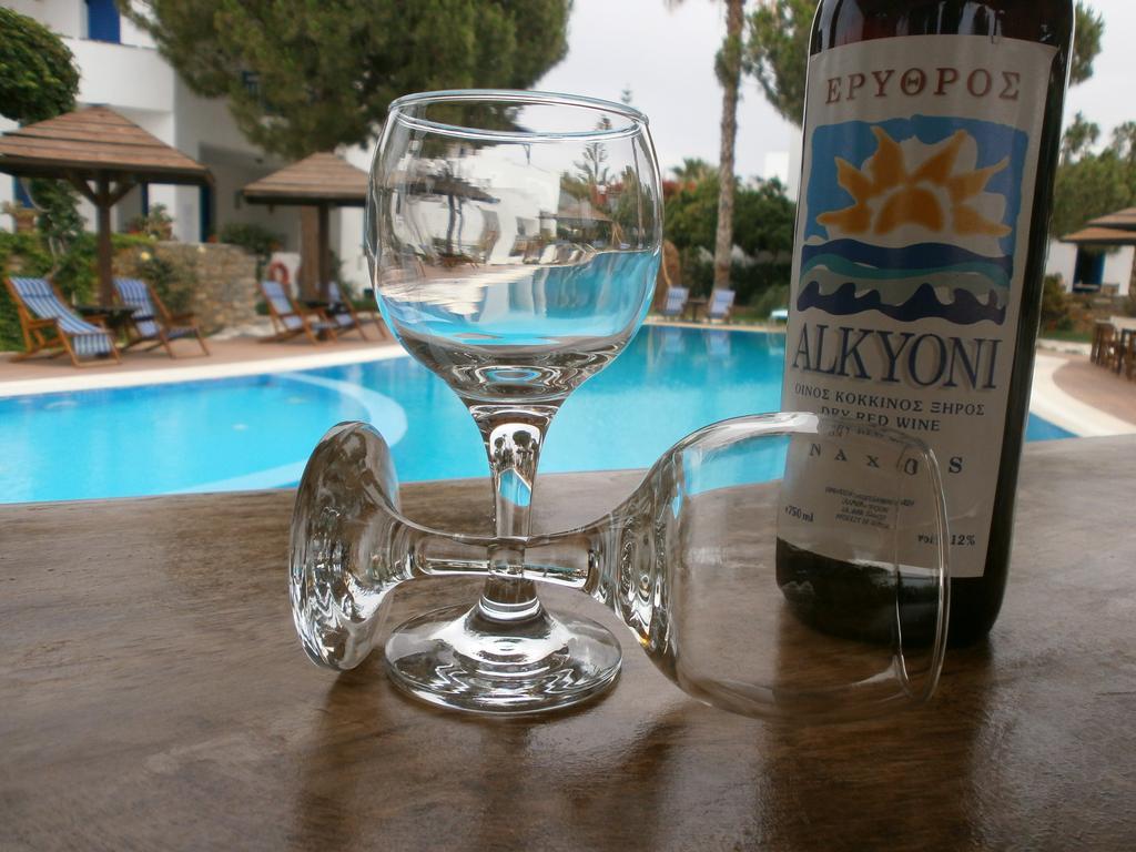 Alkyoni Beach Hotel Naxos City 외부 사진